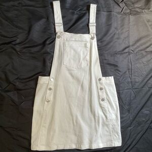 Forever 21 Off-White Denim Apron